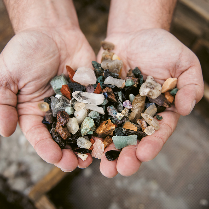 Gem Mining in the North Georgia Mountains