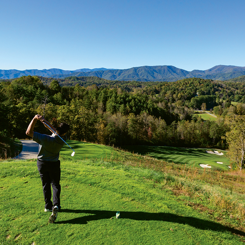 Mountain Golf With Elevation Changes