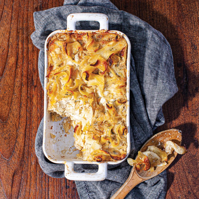 Recipe: Savory Noodle Kugel by Rachel Miriam | WNC Magazine