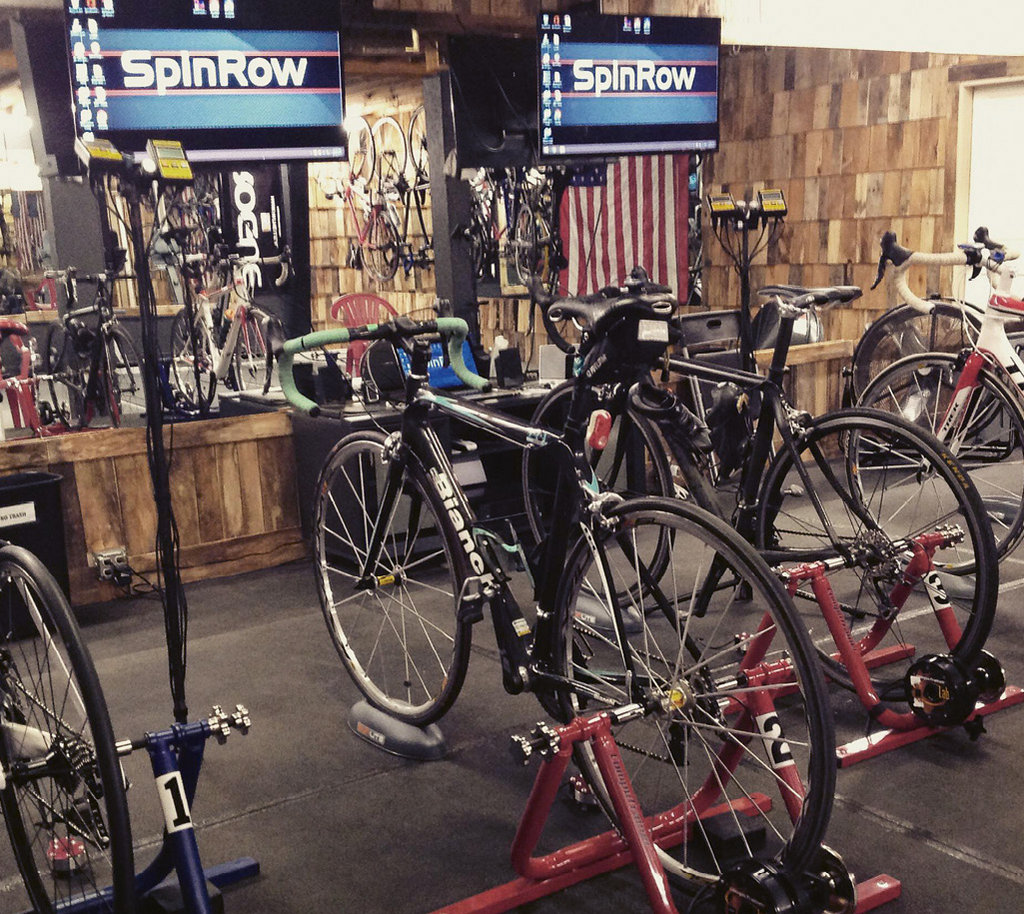 SpinRow’s CompuTrainer program is a good option for avid cyclists.