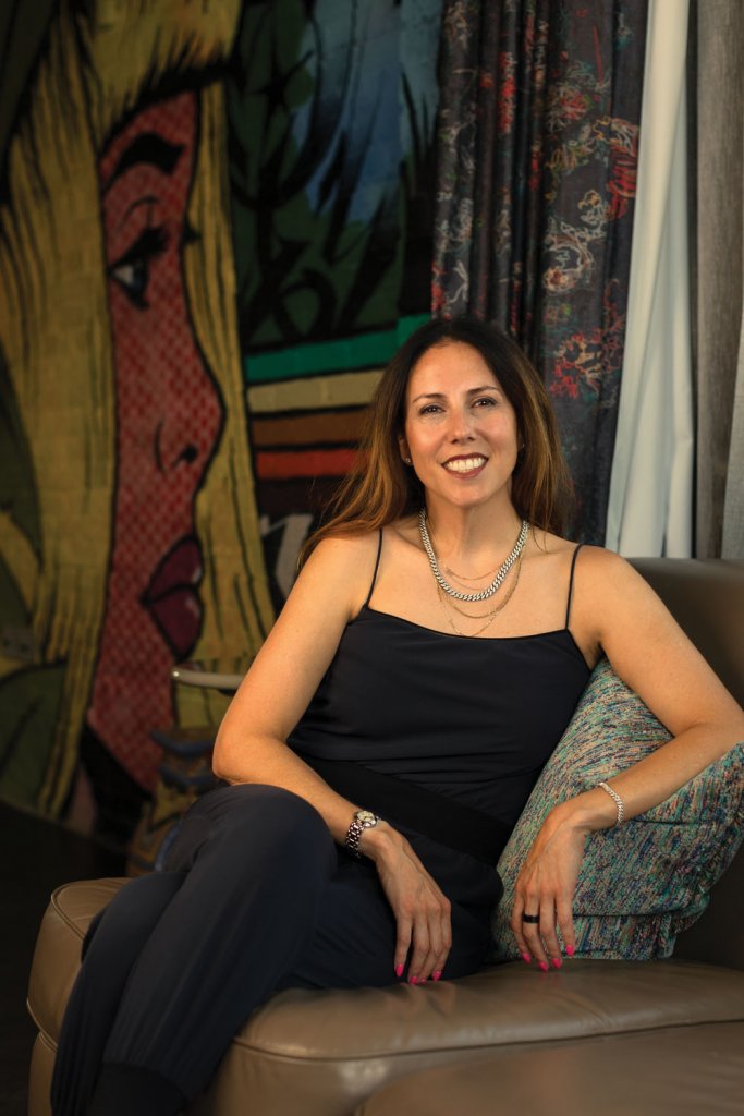 Amy Kelly is the owner of The Radical, an artsy boutique hotel that opened one year prior to Helene.
