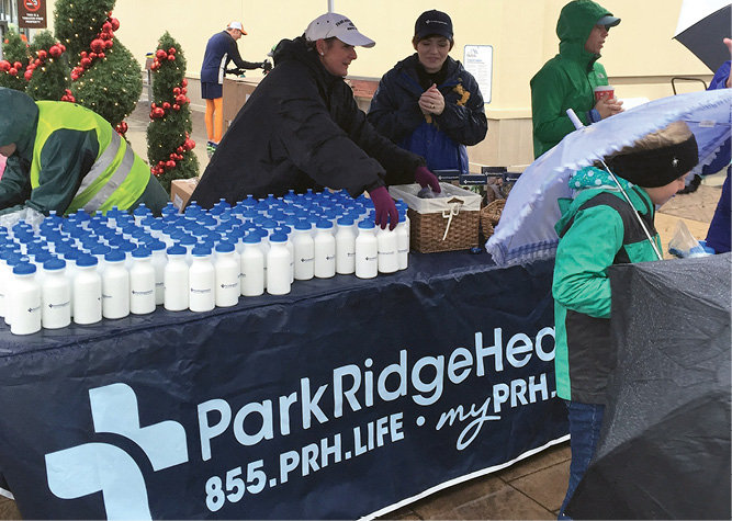 Park Ridge Health is the presenting sponsor of the Girls on the Run program.