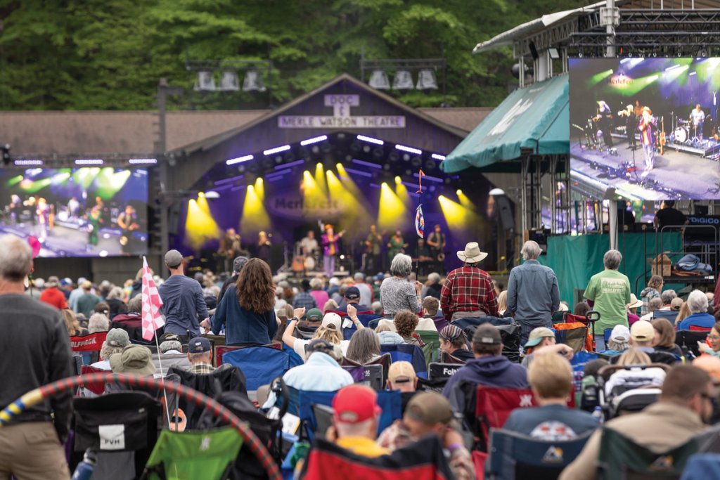 MerleFest is one of the region’s largest annual events, attracting around 75,000 attendees over the course of four days.