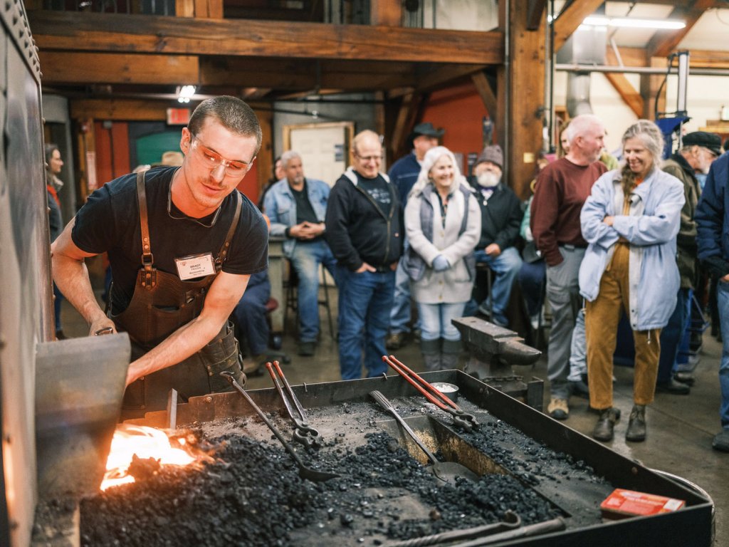 The Fall Festival also includes Forge After Dark, which teaches students blacksmithing skills in a family-friendly environment.