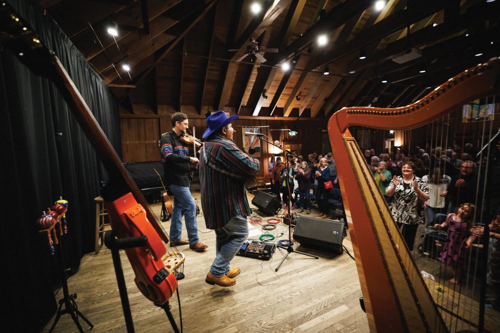 The school hosts many fun events, including concerts from artists like Larry &amp; Joe, a duo who combine Appalachian and Venezuelan music to form a wholly new sound.