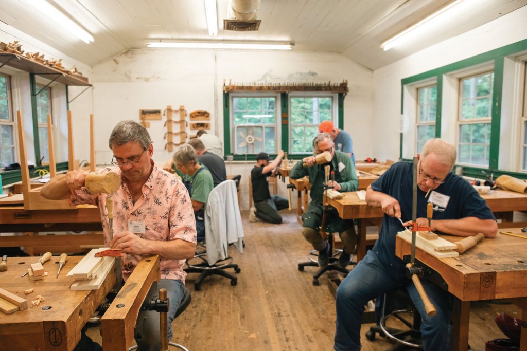 Woodworking class