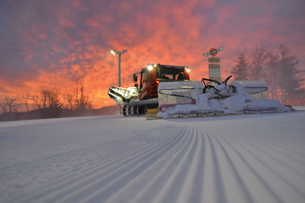 great grooming at Appalachian. Courtesy of Appalachian Ski Mountain.