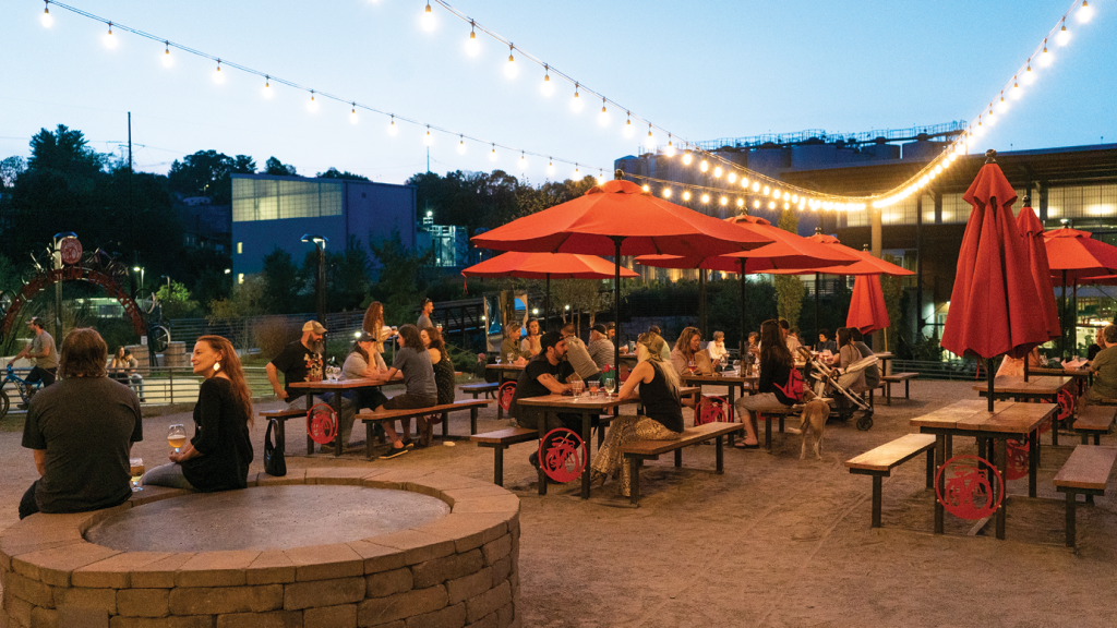 New Belgium Brewing is one of the largest international breweries to set up a location in WNC.