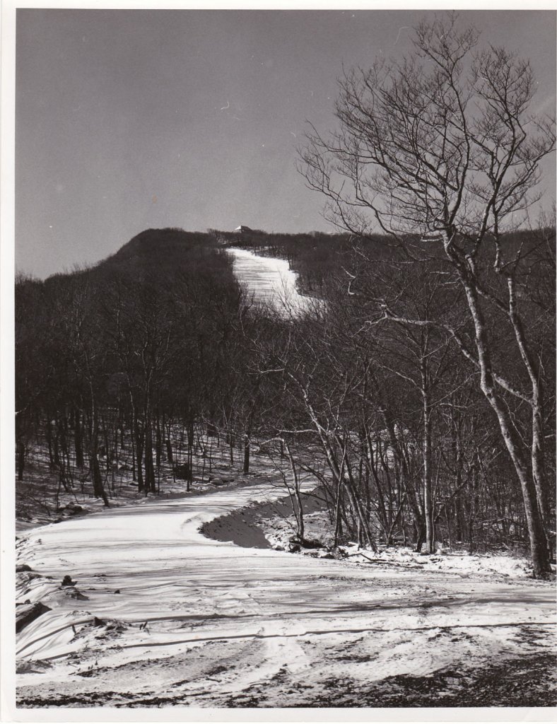 The slopes, and roads, were all new. Courtesy Beech Mountain History Museum.