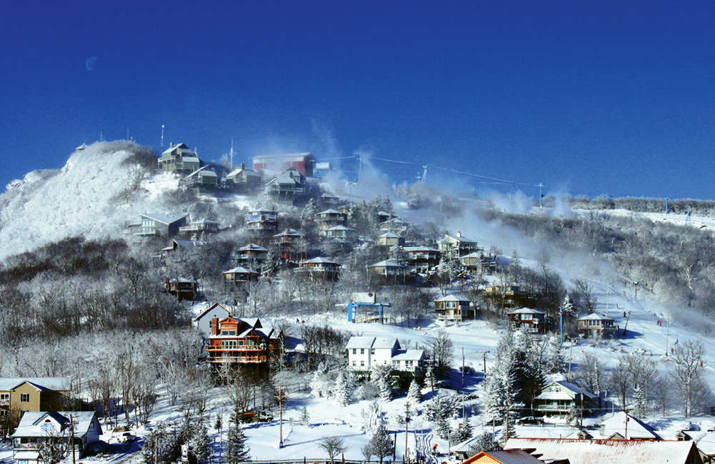 Among its many distinctions, Beech Mountain offers the highest-altitude skiing in the eastern United States.
