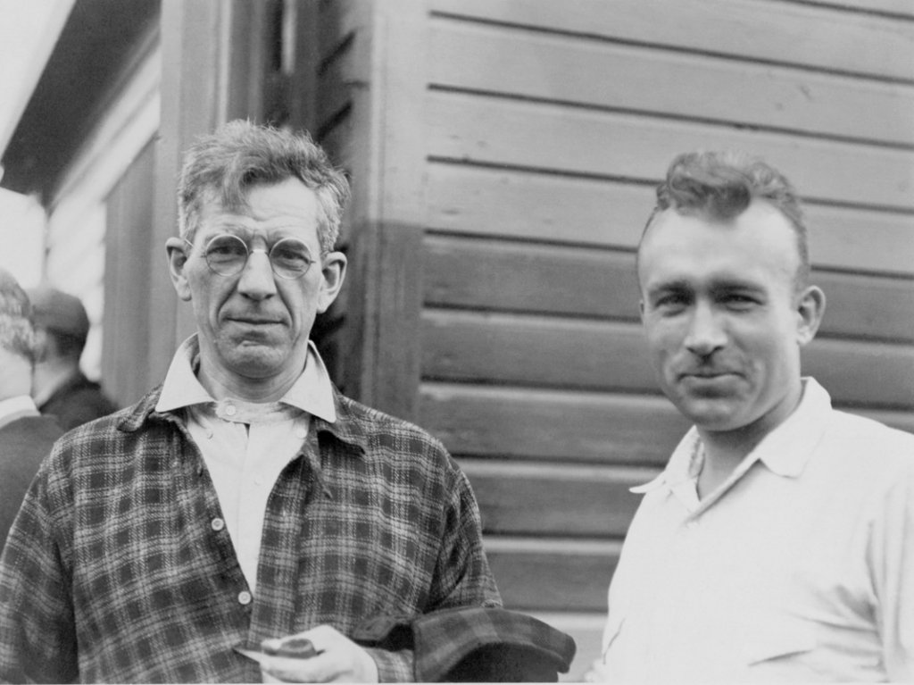 Benton MacKaye and Myron Avery, 1931.