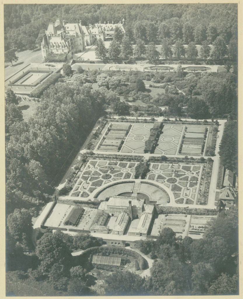 Vanderbilt’s visionary: Olmsted designed a mix of formal gardens and naturalistic spaces at the estate.