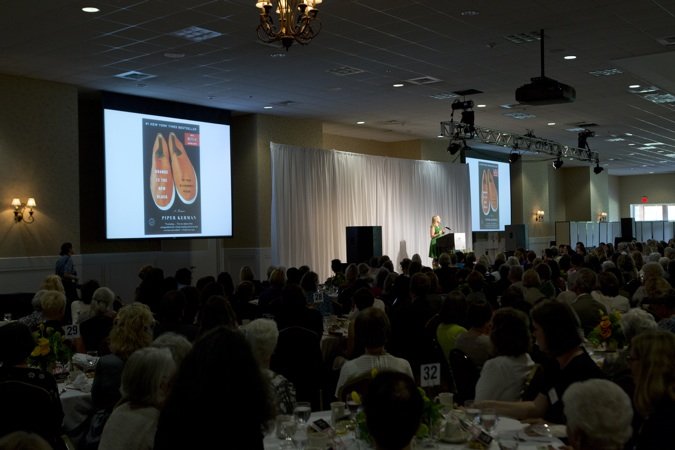 Piper Kerman, author of Orange is the New Black, speaks at the 11th Annual Power of the Purse.
