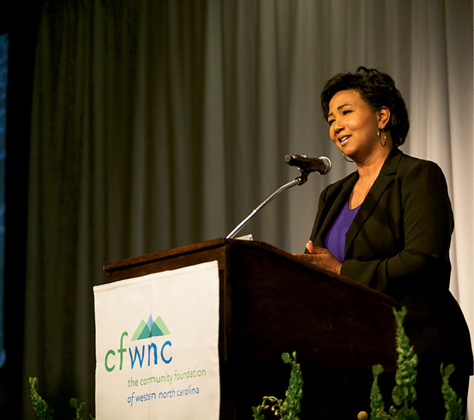 Physician and NASA astronaut Dr. Mae Jemison was the featured speaker.