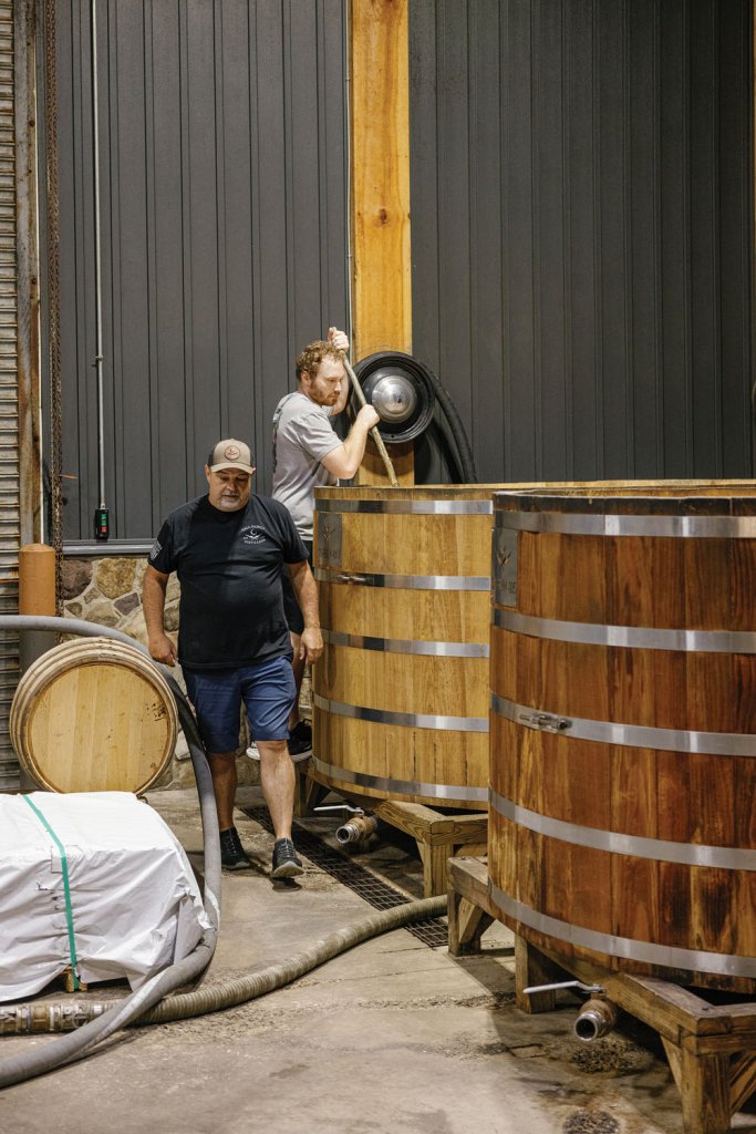 Making moonshine is a tedious process; after corn mash has been created.