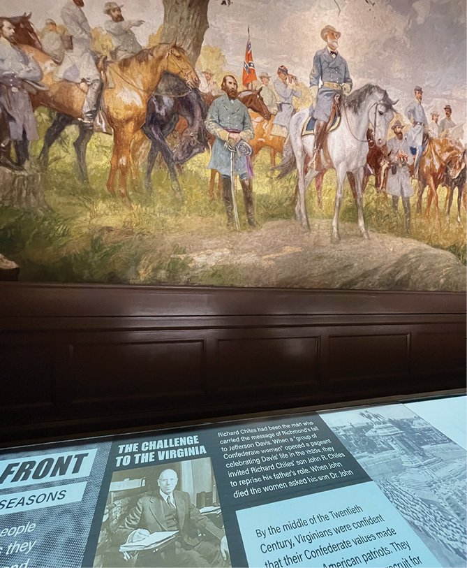Richmond&#039;s past as the capital of the Confederacy is documented as well.