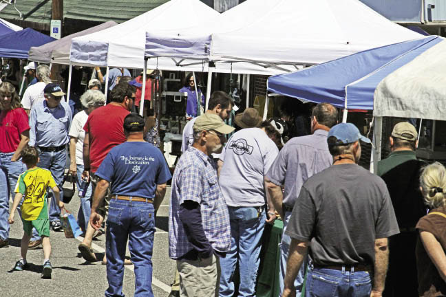 Around 3,500 attendees and 24 vendors took over downtown Spruce Pine.