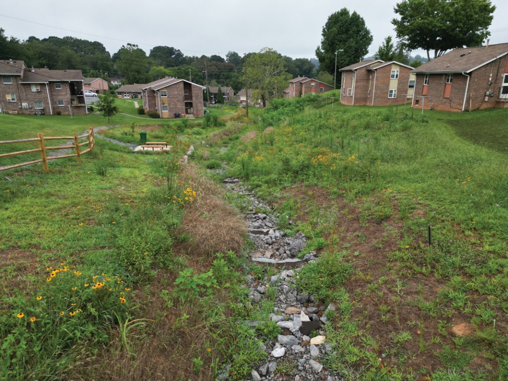 RiverLink and the historically marginalized Southside community are working together to control stormwater pollution into the French Broad.