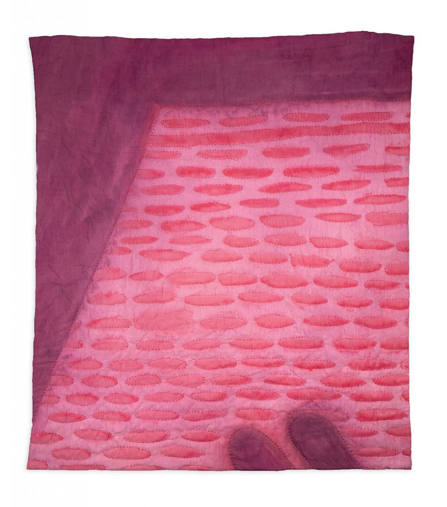 &#039;Dockside&#039; a hand quilted hanging