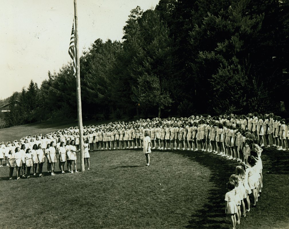 “Camp Greystone has a purpose,” announced an early brochure. “It is to give the girl who has spent the winter in study or work an ideal outing under the most inspiring surroundings, so as to send her back strong in Body and in Mind and in Spirit.”