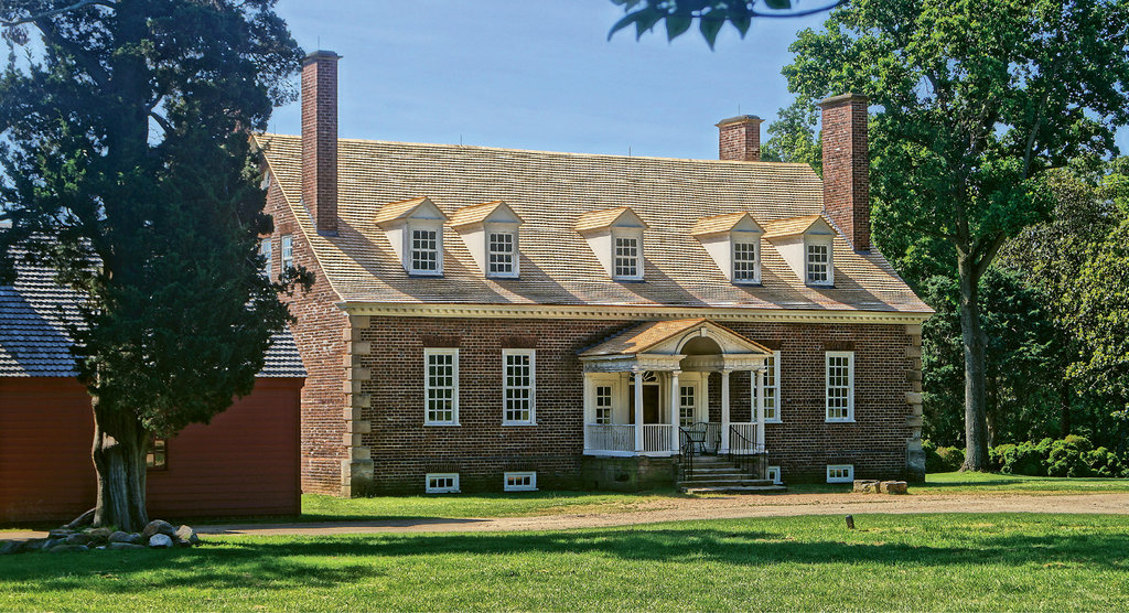 Estate of the Nation: George Mason’s Georgian-style home sits atop a bluff overlooking the Potomac. His writings significantly influenced 18th-century political thought.