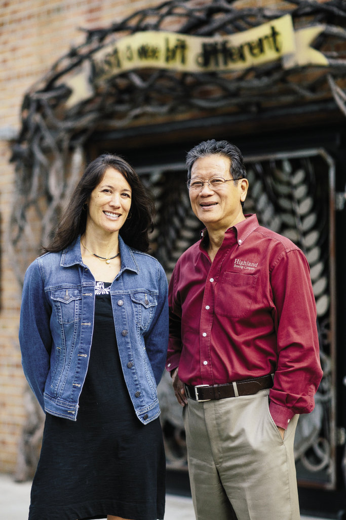 Owner Oscar Wong and his daughter, Leah Wong Ashburn, who serves as the company’s vice president
