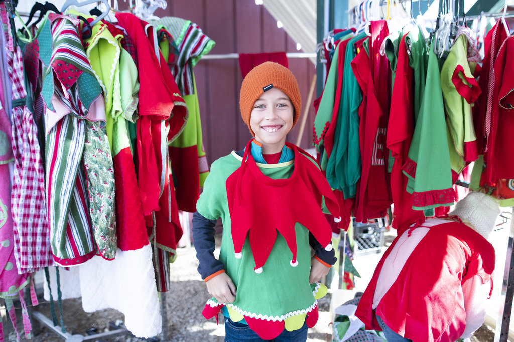 In the Uniform Shop, visitors can get into character before activities like a scavenger hunt, games, crafts, and a visit with Santa. More at tomsawyerchristmastreefarm.com.