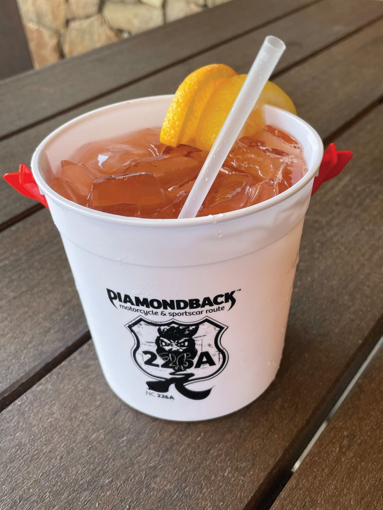 Diamondback Venom cocktail from Terrace Bar