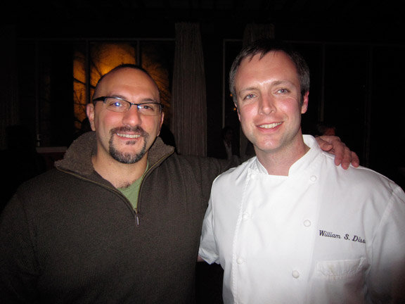 AIR President and owner of Fiore&#039;s Anthony Cerrato with Chef William Dissen of The Market Place