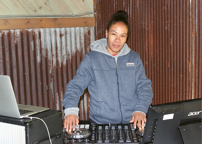 Sonya Fair, aka DJ Migo, played a set.