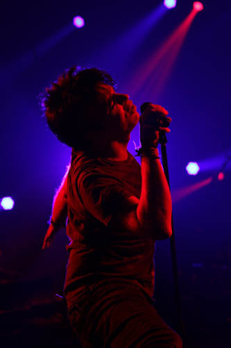 Gary Numan performs on Saturday night during Mountain Oasis Electronic Music Summit.