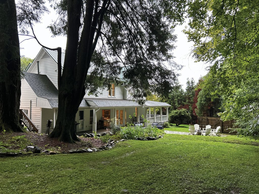 The Lovill House Inn dates back 150 years.