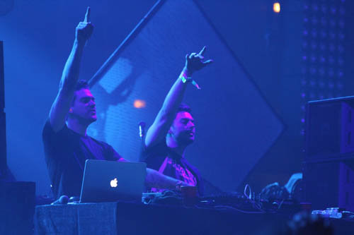 Adventure Club performs during the Mountain Oasis Electronic Music Summit.