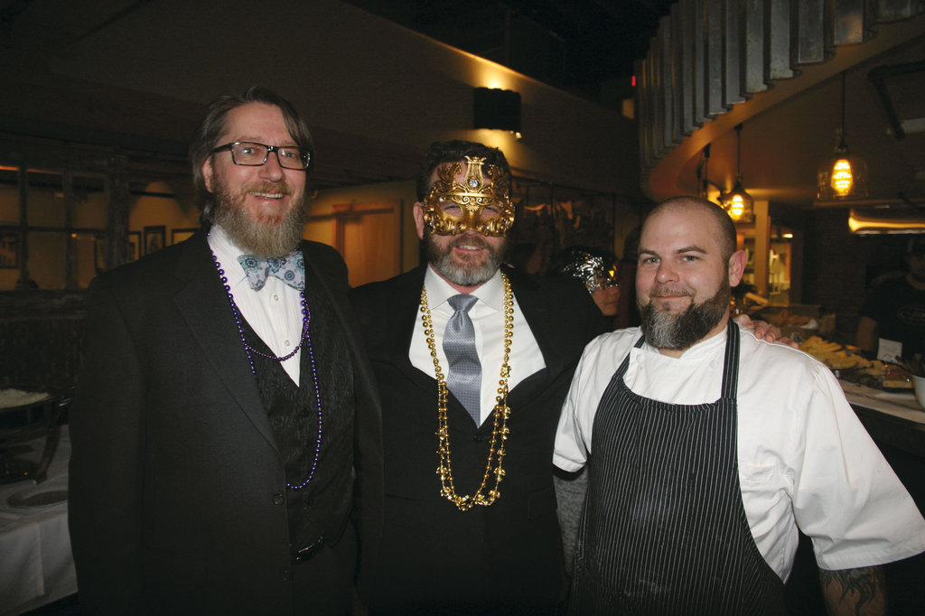 David Wright, Michael Plauche, and Chef Jaime Hernandez