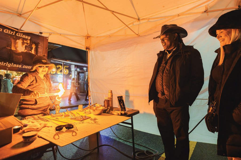 Haywood Ice Fest is a celebration of chilly weather and community. Courtesy of Visit Haywood.