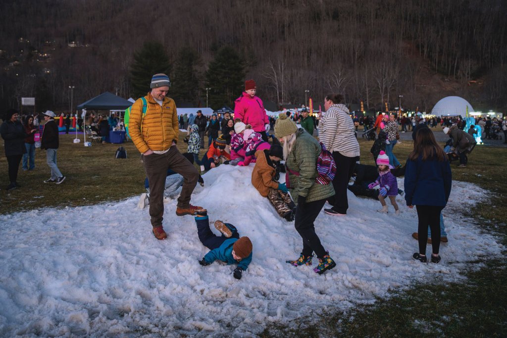 Haywood Ice Fest. Courtesy of Visit Haywood.