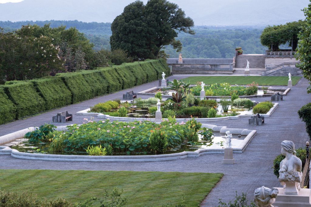 The Italian Garden has been carefully preserved as much as possible to remain true to Olmsted’s original vision.