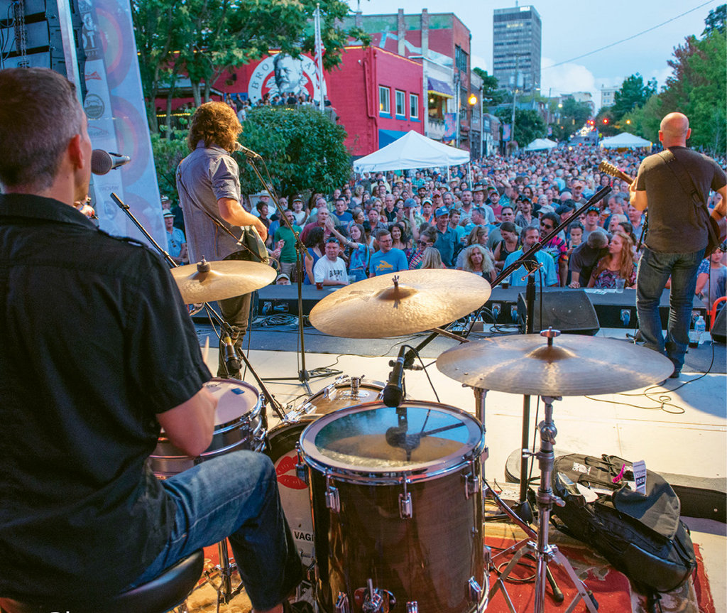 10. Lexington Avenue comes alive at the Downtown After 5 concert series