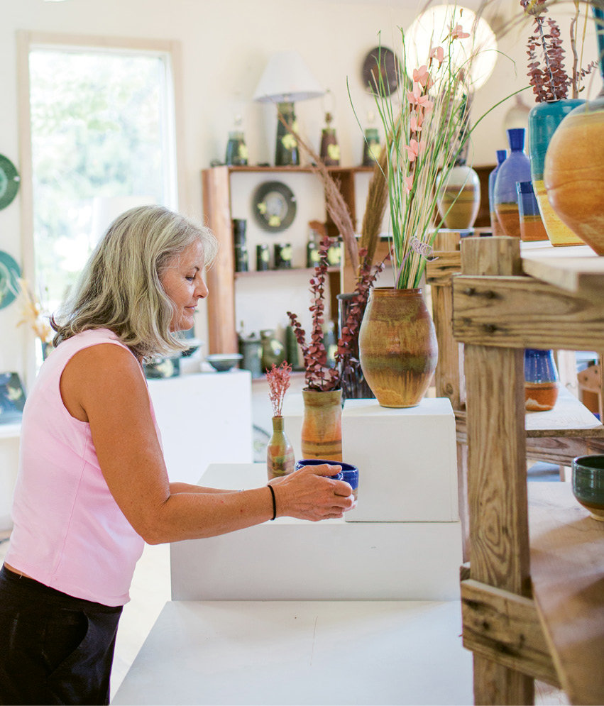 Tree House Pottery offers an array of local and regional  pottery.