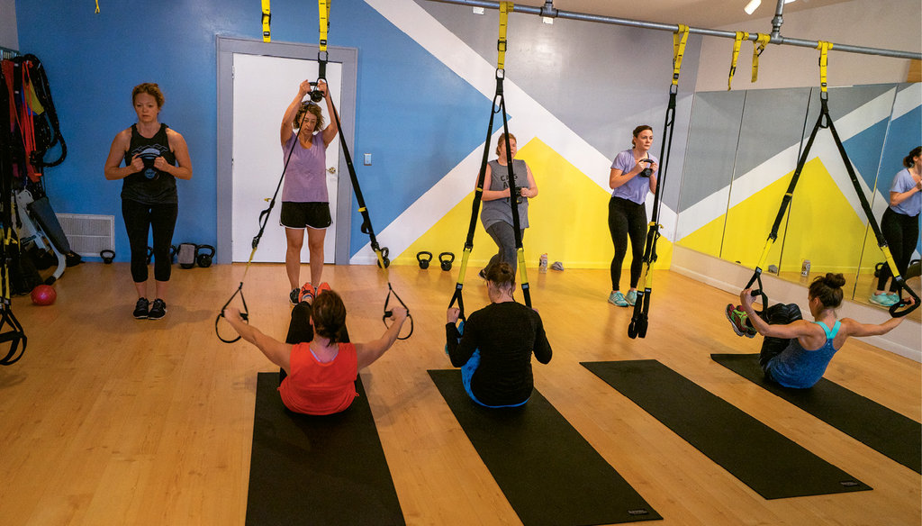 Well.Fit Asheville offers four different boot camps, some of which incorporate TRX Suspension training.