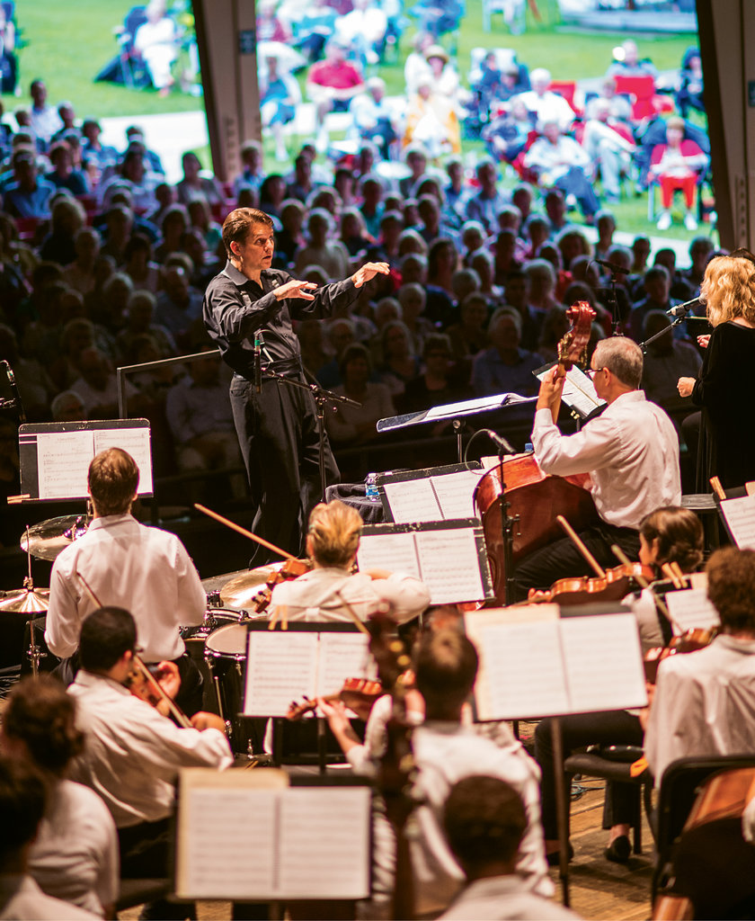 Leading the Way: Lockhart leads the BMC Summer Institute and Festival, which draws more than 400 students from around the world, professional musicians, and more than 40,000 concertgoers.