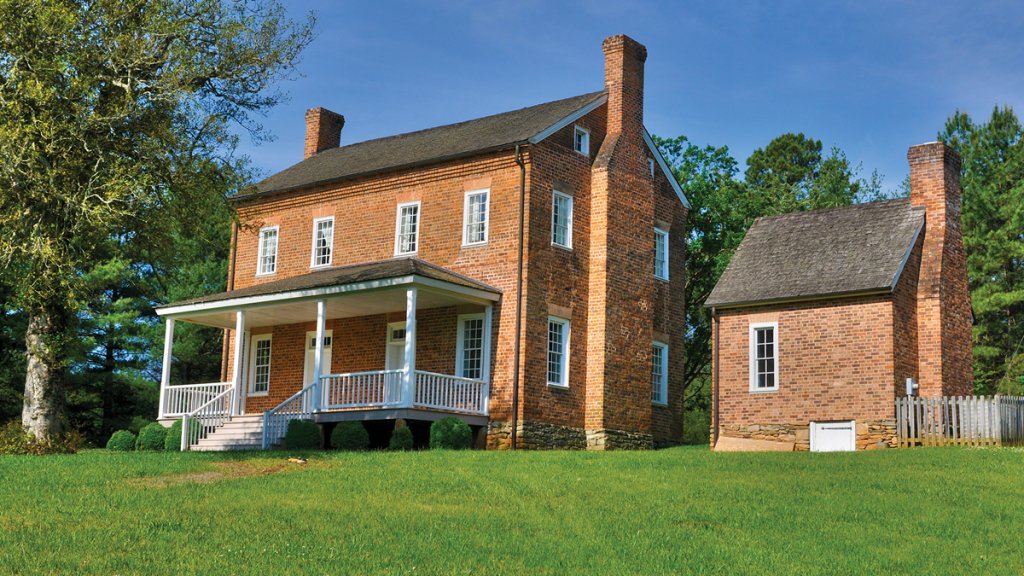 Morganton’s McDowell House, built in 1812, is where the Overmountain Men mustered at Quaker Meadows in 1780.