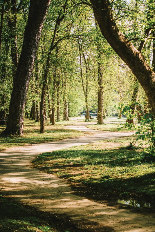 Woodfin’s Riverside Park will offer a few hours respite along the river for anyone looking to make a splash.