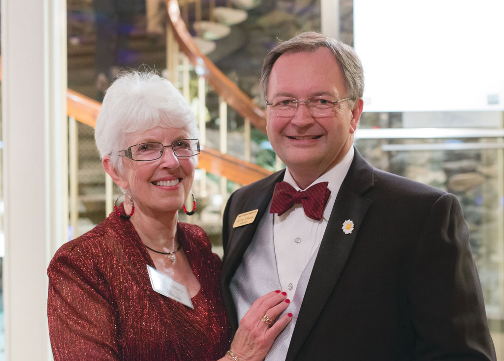 Judy Atchley-Benson with husband and  Community Foundation CEO McRay Benson