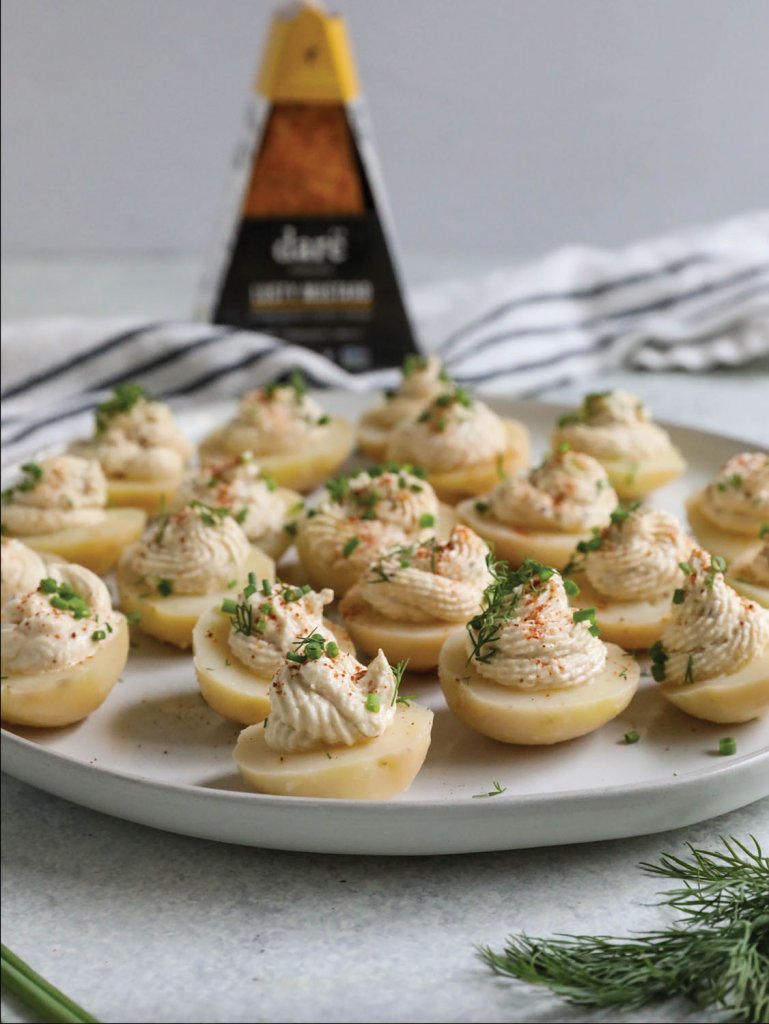 SOMETHING NEW: Darë products can serve as alternative vegan ingredients for many popular Southern recipes, like deviled eggs