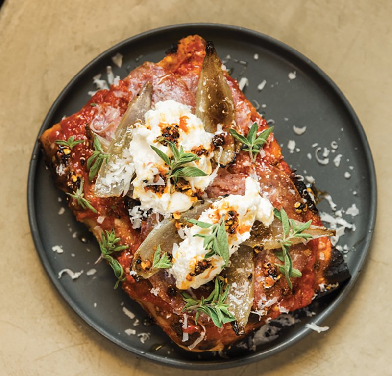 Soppressata &amp; Shallot Pizza