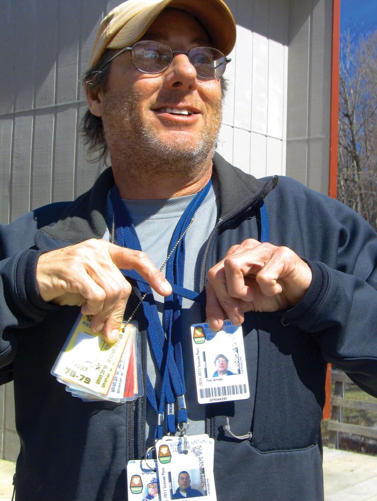 Like many Southern skiers today, he followed his passion for snow to resorts all over the country and the world. Courtesy of Randy Johnson.