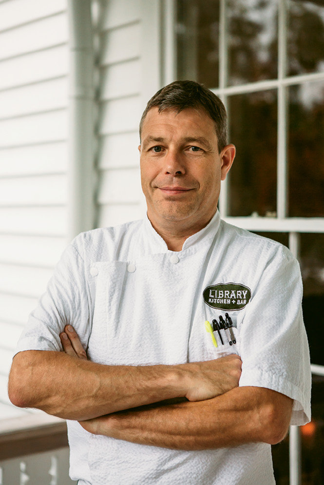 Before opening the Library, Johannes Klapdohr cooked at award-winning restaurants, including Hotel Bareiss in Germany and The Lodge at Sea Island in Georgia.