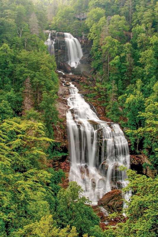 Whitewater Falls near Cashiers.