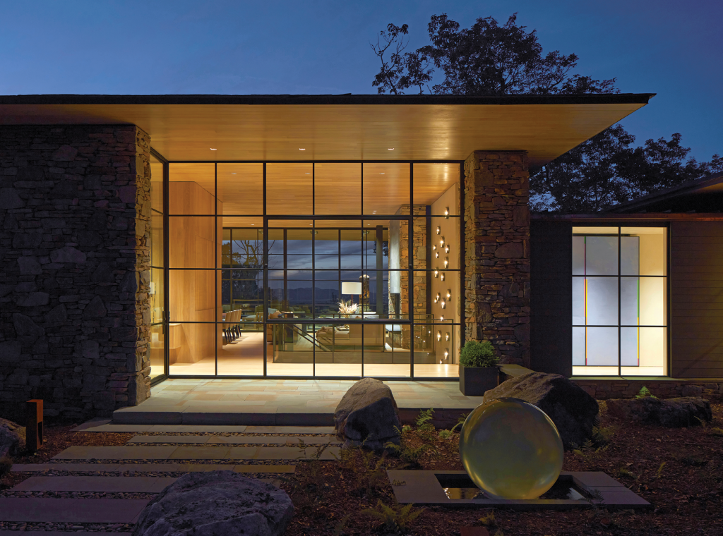 Smooth as Glass - Transitions between interior and exterior space are streamlined.